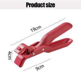 YAZANY Multi-Purpose Anti-Scald Bowl Holder Clip for Kitchen Anti-Scalding Hot Plate Tongs Clips Heat Insulation Anti-Scald Clip Kitchen Anti-Scald Clip for Bowl Pan Plates Kitchen Cooking Tool