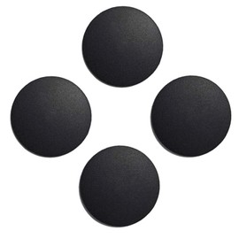 4 Pcs Bottom Case Rubber Feet Replacement for MacBook Pro A1278 A1286 A1297 13" 15" 17" 2009-2012（Black）