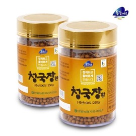 Donggangmaru 영월농협 청국장환250gx2병 Youngwol Agricultural Cooperative Cheonggukjang Pills 250g x 2 Bottles
