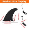 9 Inch Replacement Fin for Sup, Removable Universal Sup Fin,