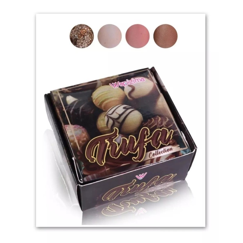 Wapizima Trufa De Wapizima Coleccion De Acrilicos De 4pzs