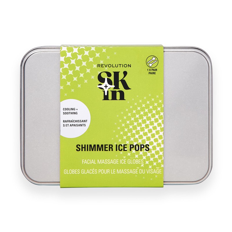 Revolution Skin Ice Globes, Cooling Facial Skincare Tool for Face,