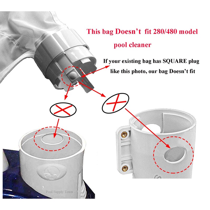 ATIE Sand and Silt Bag 9-100-1015 Replacement for Zodiac Polaris