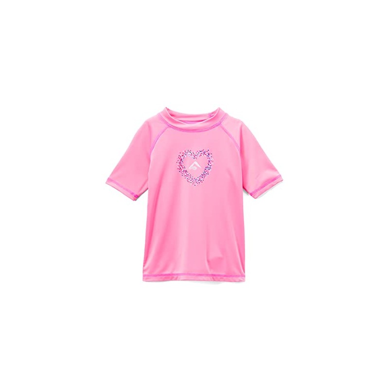 Kanu Surf Girls Rash Guard Shirt, Charlotte Pink,