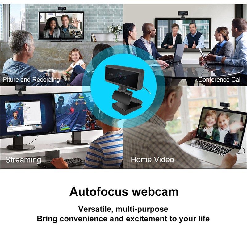 1080P Computer Camera Built‑In MIC HD for Video Conferencing Computer