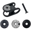 Black Bicycle Front Fork Top Cap, Bicycle Headset Cap and
