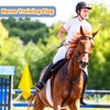 Equestrian Training Flag 4 Pieces Equestrian Training Equipment Equestrian Nylon