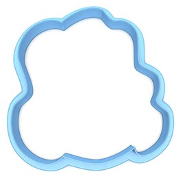 Sweet Prints Inc Flapper Girl/Face (outline) Cookie Cutter - Dishwasher Safe (2")