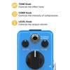 Donner Compressor Pedal, Ultimate Comp 2 Modes Compression Effect Pedal