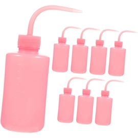 GANAZONO Botellas Exprimibles 8 Piezas para Limpieza de Pestañas 250ml de ABS Resistentes a Altas Temperaturas Deformación para Uso Profesional