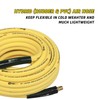 WYNNsky 3/8" Hybrid Air Hose 50ft 1/4" MNPT Air Compressor
