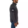 Spyder Men's Fleece Empire Full Zip Pockets Logo Jacket Black,