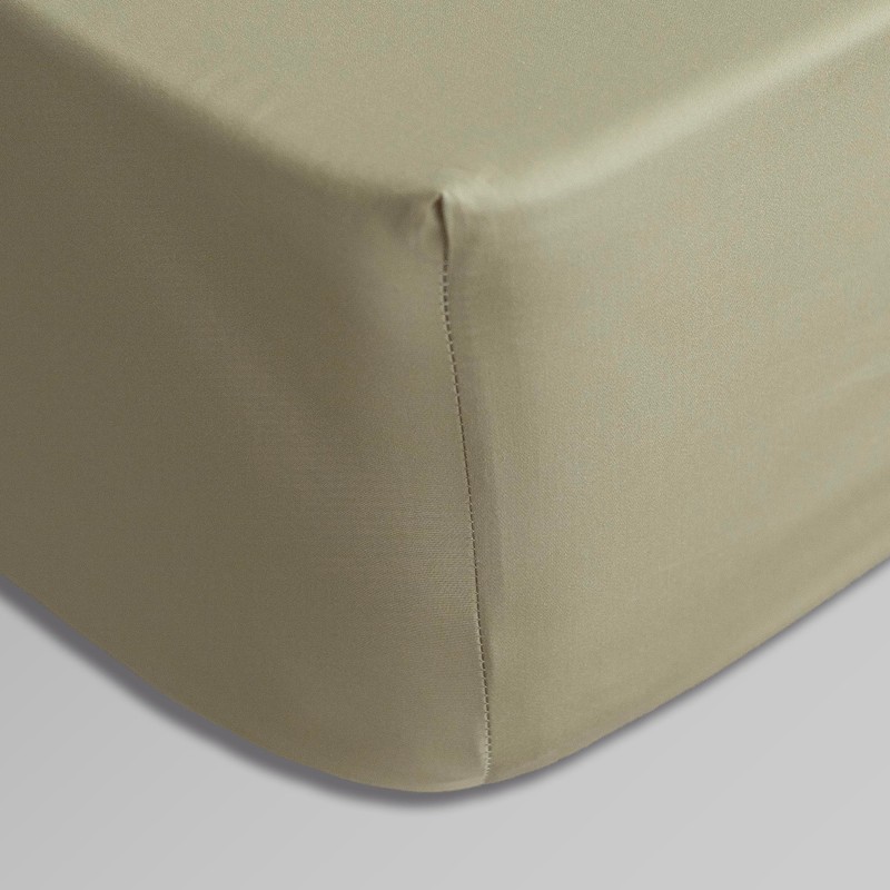 Fantasy Moss Green Fitted Sheet 140 x 200 cm