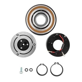 KAC A/C Compressor Clutch Kit Pulley Coil Replacement, Ac Compressor Clutch Kit Pulley Coil For 2005-2015 Tacoma 2.7L & 4.0L （Upgraded）