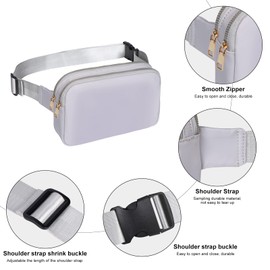 Geestock Bumbag for Ladies Belt Bags for Women, Bum Bag Fanny Pack for Women Black Fashion Waist Bag for Hiking Running Shopping Festivals Walking Travel Cycling