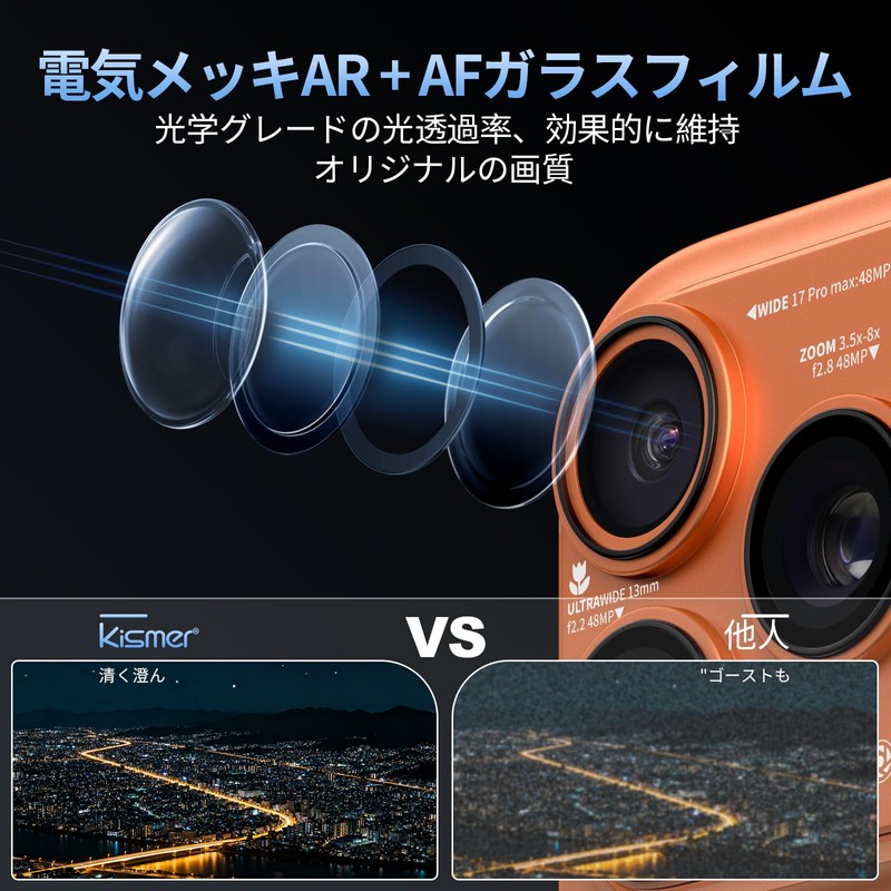 iPhone17pro Camera Protective Film (Like a Professional Equipment), Laser Engraved,