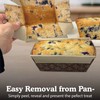 Regency Bakery Grade Disposable Stand Alone Loaf Pans, 1/2-Pound, 2-Pack