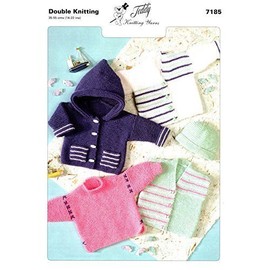 Teddy DK Knitting Pattern Childrens Jacket - 7185