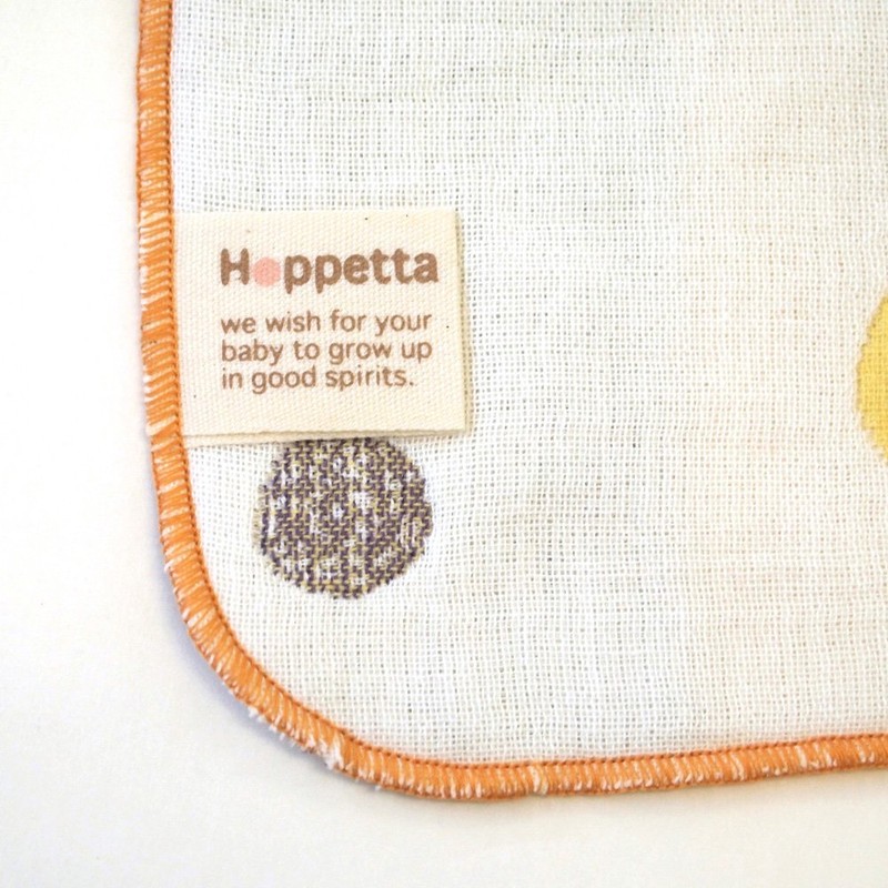 10mois Hoppetta Champignon Fukufuku Gauze (6-ply Gauze) Handkerchief