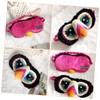 TOVINANNA Adorable Animal Pattern Eye Mask for Sleeping Soft Plush