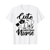 Cute Christmas Nurse T-Shirt, White