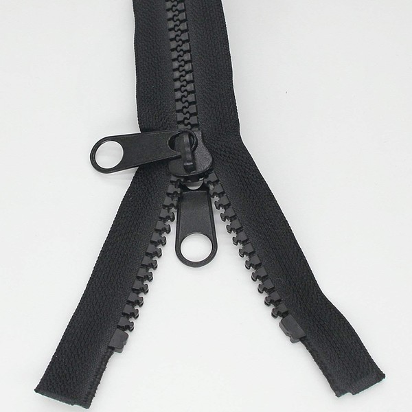 Leekayer 2PCS #10 48 Inch Heavy Duty Zippers for Sewing