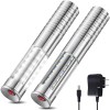 Civaner 2 Pieces LED Strobe Baton Light LED Bottle Service