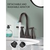 Cobbe Bathroom Vanity Faucets, 4-Inch Oil Rubbed Bronze Bathroom Sink