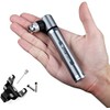 Mini Bike Pump - Fits Presta & Schrader- 160 PSI - Includes Mount Kit -Compact & Light - Bicycle Tire Pump for Road,Mountain and BMX Bikes