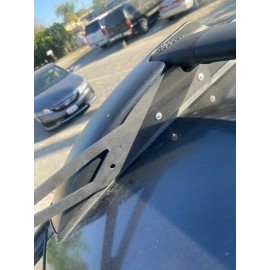 DYSO Fit 13-21 Subaru Crosstrek w/ Rack 42" Curved Light Bar Upper Roof Bracket Kit