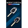 TECART Key Fob Cover Fit for Honda Civic Jazz Pilot