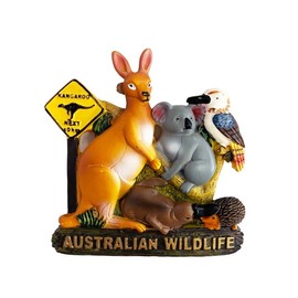 I Love Aus Australian Wildlife Magnet