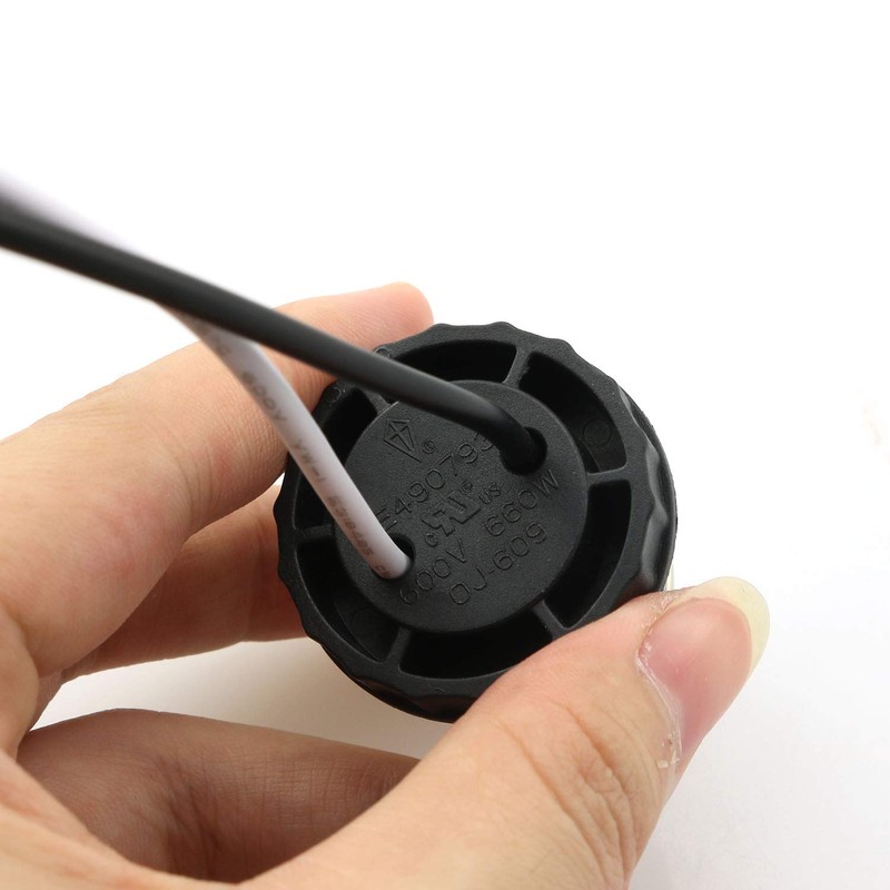 RLECS - Adaptador de enchufe E26 (2 unidades, con rosca