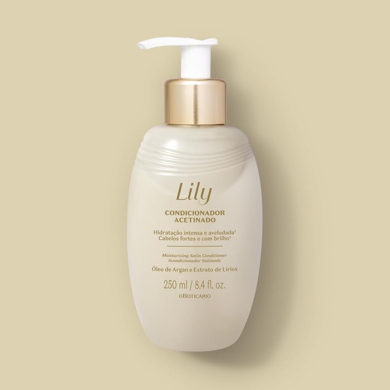 Condicionador Acetinado Lily, 250ml By O Boticário