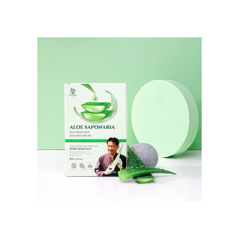 Kwon Do Young Aloe A4ME Aloe Mask Pack Soothing, Hydration