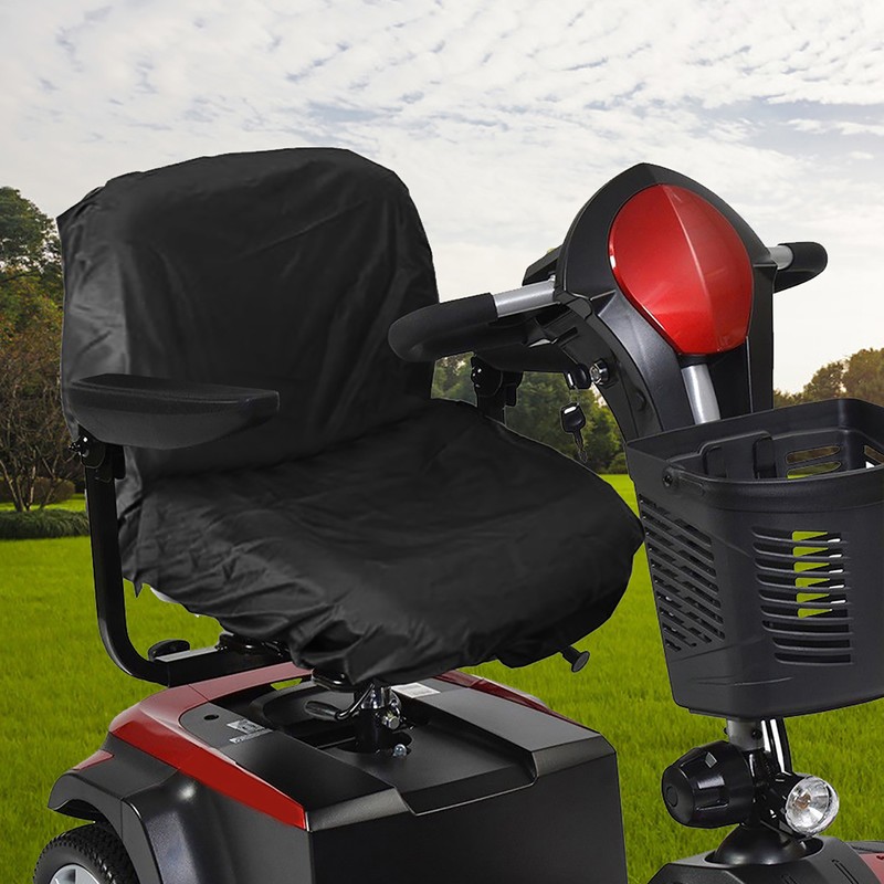 Professional Waterproof Seat Cover for Electric Wheelchairs Mobility Scooter Black