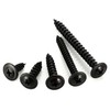 #10 x 1-1/2" Black Truss Head Wood Screws, Phillips Drive