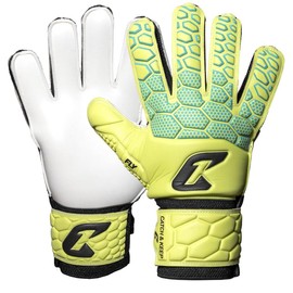 CATCH & KEEP Fly Kids Goalkeeper Gloves - Premium Football Gloves for Kids with Strong, Durable Dragon Grip - Perfect Fit for Boys Goalkeepers, Extra Protection & Easy to Put On