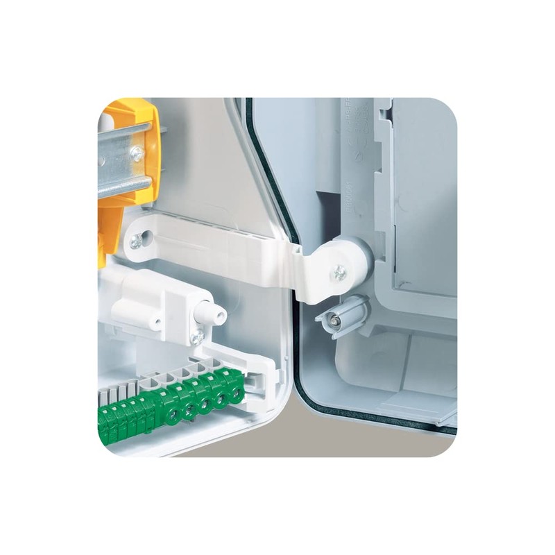 Legrand surface mount distribution IP65 IK09 1-row 3HP 174 x