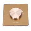 50W Volume Controller Knob Aluminum Alloy Frame 5 Position Constant