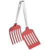 Tanabe Hardware Multi Grill Tongs, Medium, Red 2037