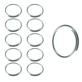 Lucky Line Key Give-A-Way Key Ring, 3/4" Diameter, 1000 per Pack (7591000)