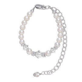 Cherished Moments Sterling Silver Blessing to Bride Bracelet for Baby Girl Blessing Day