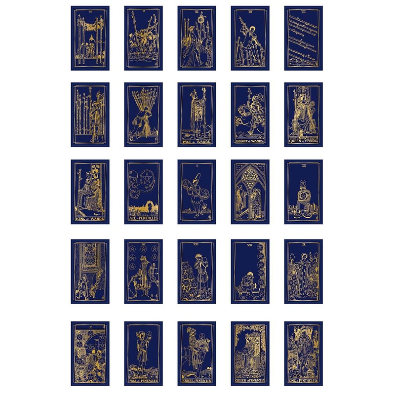 Eccolo Large Tarot Deck, 78 Cards in Carrying Box -