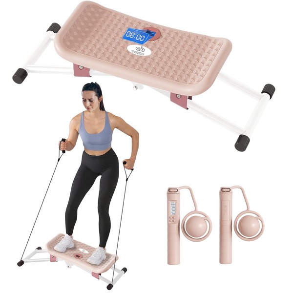 Waist Twister Machine, Ab Slide Machine with 300lbs Capacity, Ab