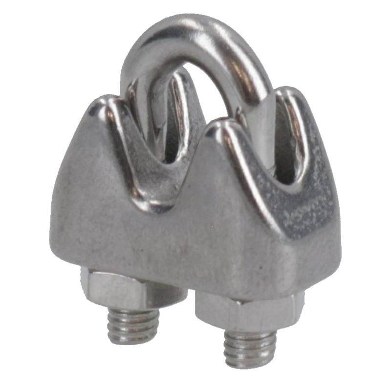 AB Tools 2mm Wire Rope/Cable Grip/Clamp Stainless Steel 316 Marine