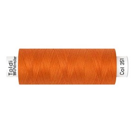 Gütermann Filo da cucito universale TOLDI - Filo per macchina da cucire, 500 m, 40 colori (351 arancione)