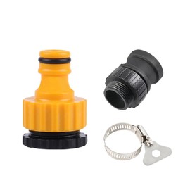 2 pcs Hose Tap Connector Universal Rubber Tap Connector Universal Tap Connector Adapter for Join 1/2 inch Garden Hose Pipe Tap