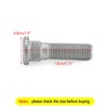 Artudatech 6pcs Front Wheel Stud Kit Fit For NIS-SAN Patrol