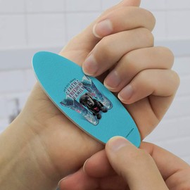 It's All About Faith Freedom Family Boots Dog Double-Sided Oval Nail File Emery Board Set 4 Pack